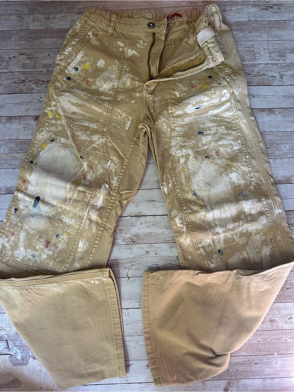 Pilcro Khaki the wanderer Pants - Picture 1 of 5